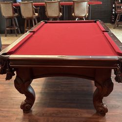 FREE DELIVERY - 8’ American Heritage Pool Table