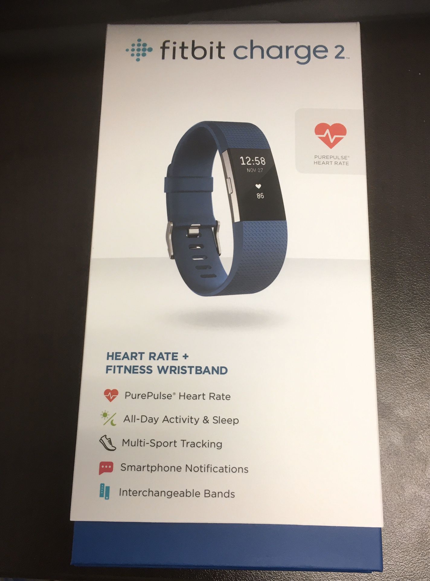 Fitbit Charge 2 plus two extra bands