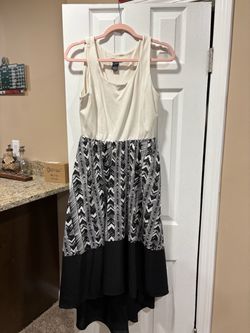 Chelsea & Theodore Sleeveless High Low dress