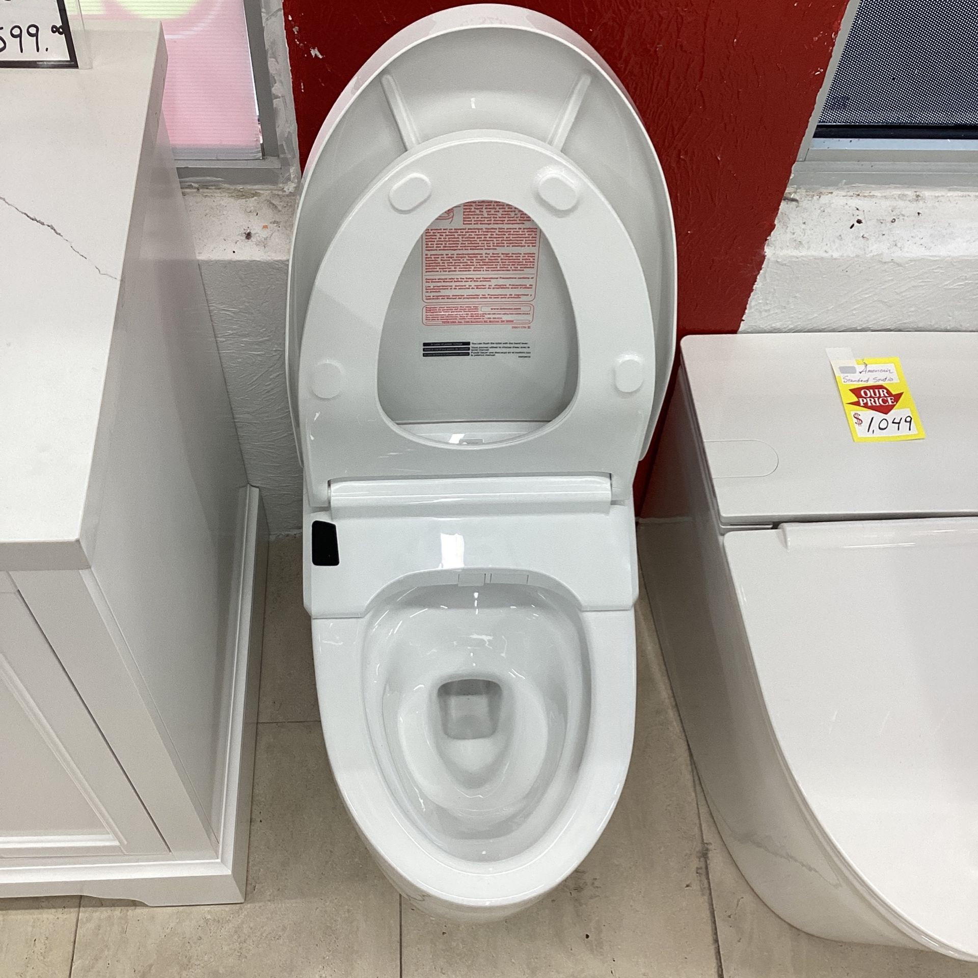 ToTo G450 Smart Toilet Available Today On Sale Fully Automatic Tons Of Features Fully Skirted Standard Installation
