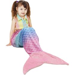 New Mermaid Tail Blanket 