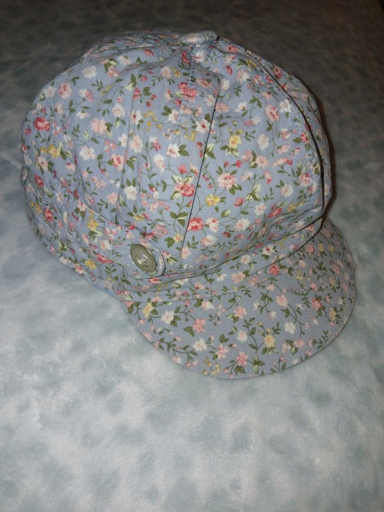 Ladies Flowered Hat