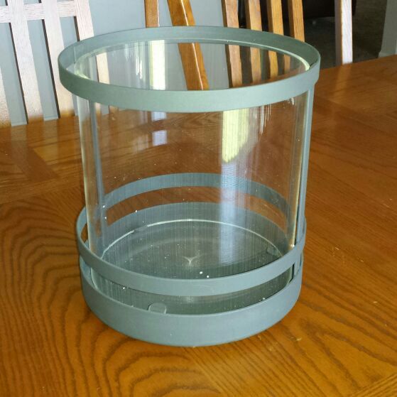 Huge Partylite Hurricane Candle Holder