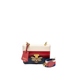 GUCCI QUEEN MARGARET SHOULDER BAG CALFSKIN MULTICOLOUR GHW