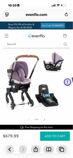 Evenflo Dualshyft car seat