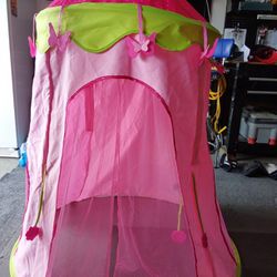 Kids Girl Butterfly Princess Tent!!! Good Condition