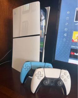 PlayStation 5 with 2 controllers and 2TB!