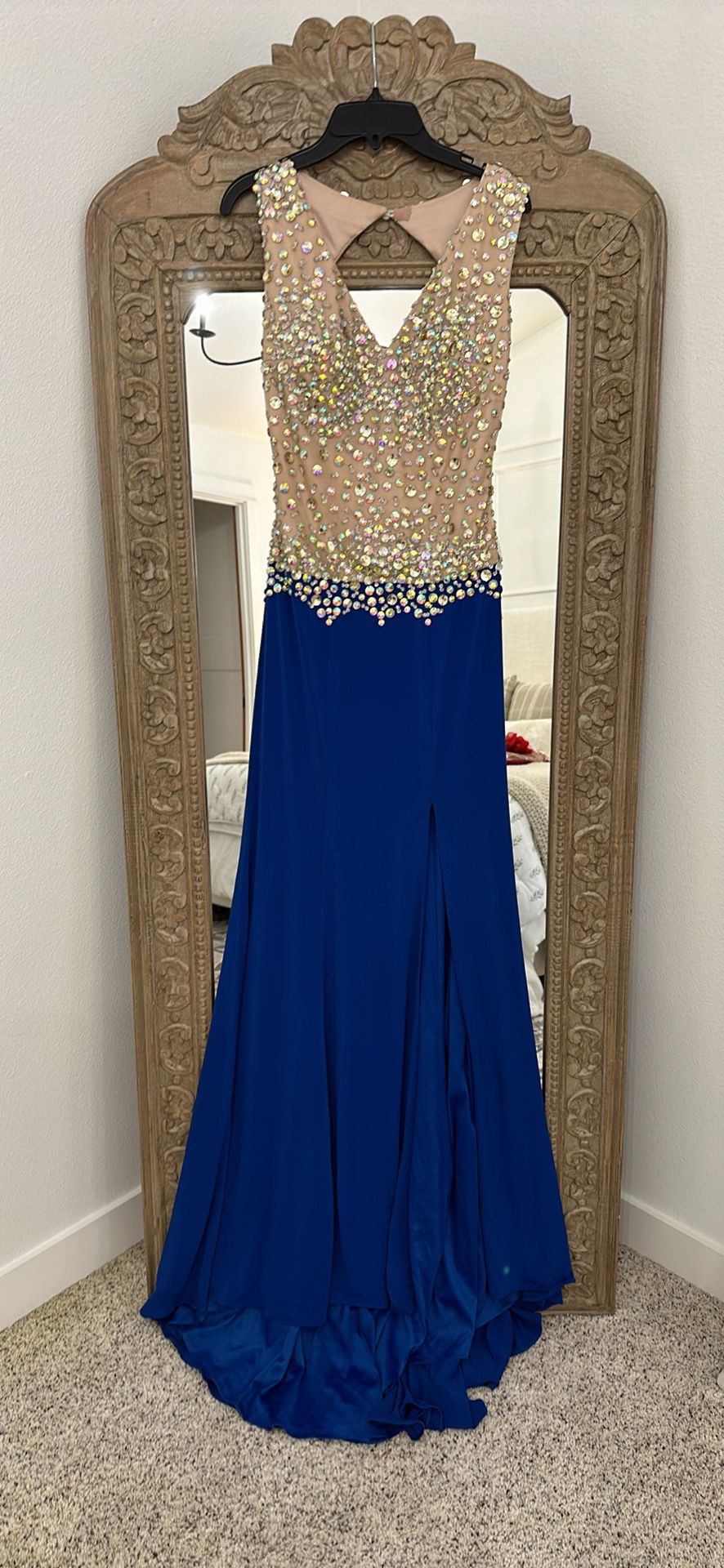 Blue Prom Dress Unworn Tags Attached 