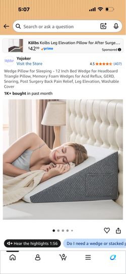 NEW 2 Wedge pillows Price For Each