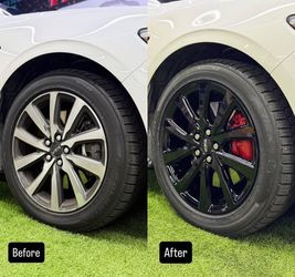 RIM BLACK OUT & CALIPER PAINTING