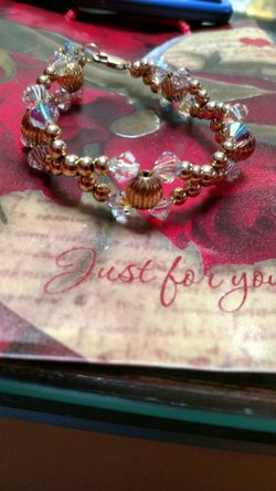 14k gold filled tennis bracelet