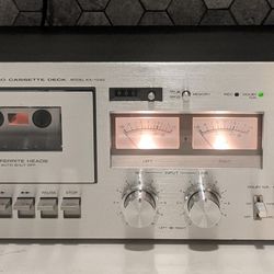 Vintage Kenwood 3 Head Stereo Cassette Tape Deck -Needs Serviced 