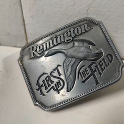 1980 Original Remington Belt Buckle