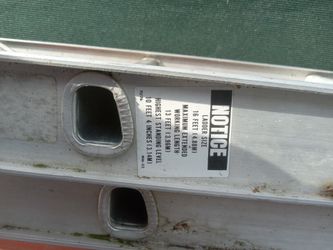 2 (Two) Ladders : 16ft extention and 24ft with window extention