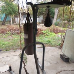 Everlast Heavy Bag Dual Station Stand $80 Obo