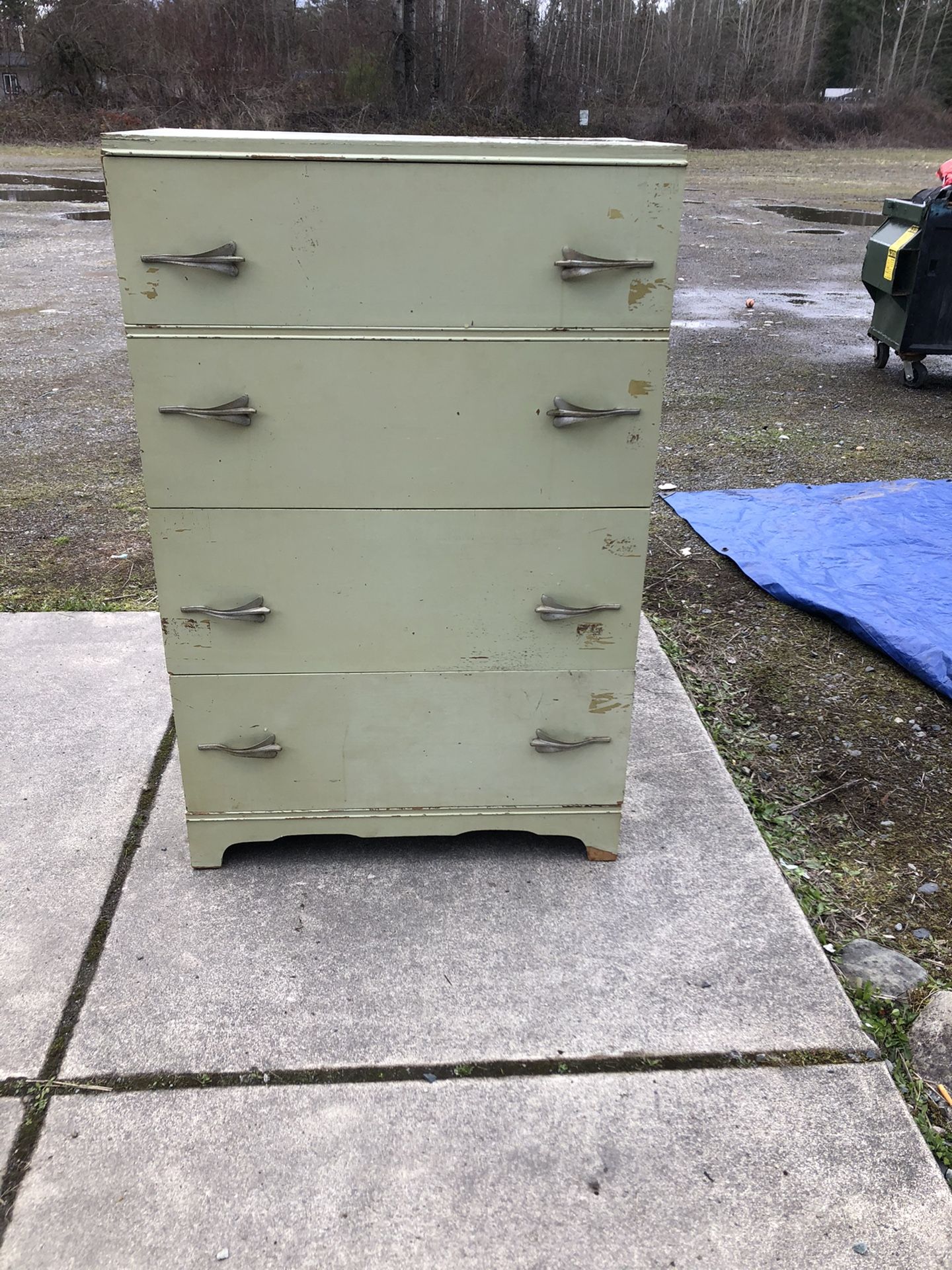 Antique wooden dresser