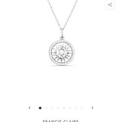 Phoebe Mossanite Pendent 0.85 Carat 