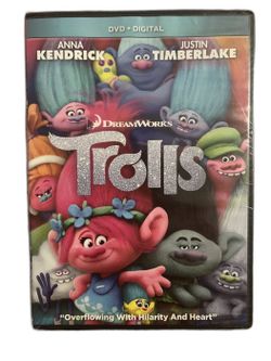 Trolls DVD 2016 DreamWorks - New Sealed Anna Kendrick