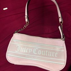 Juicy Couture Fashionista Powder Blush Pink Shoulder Bag