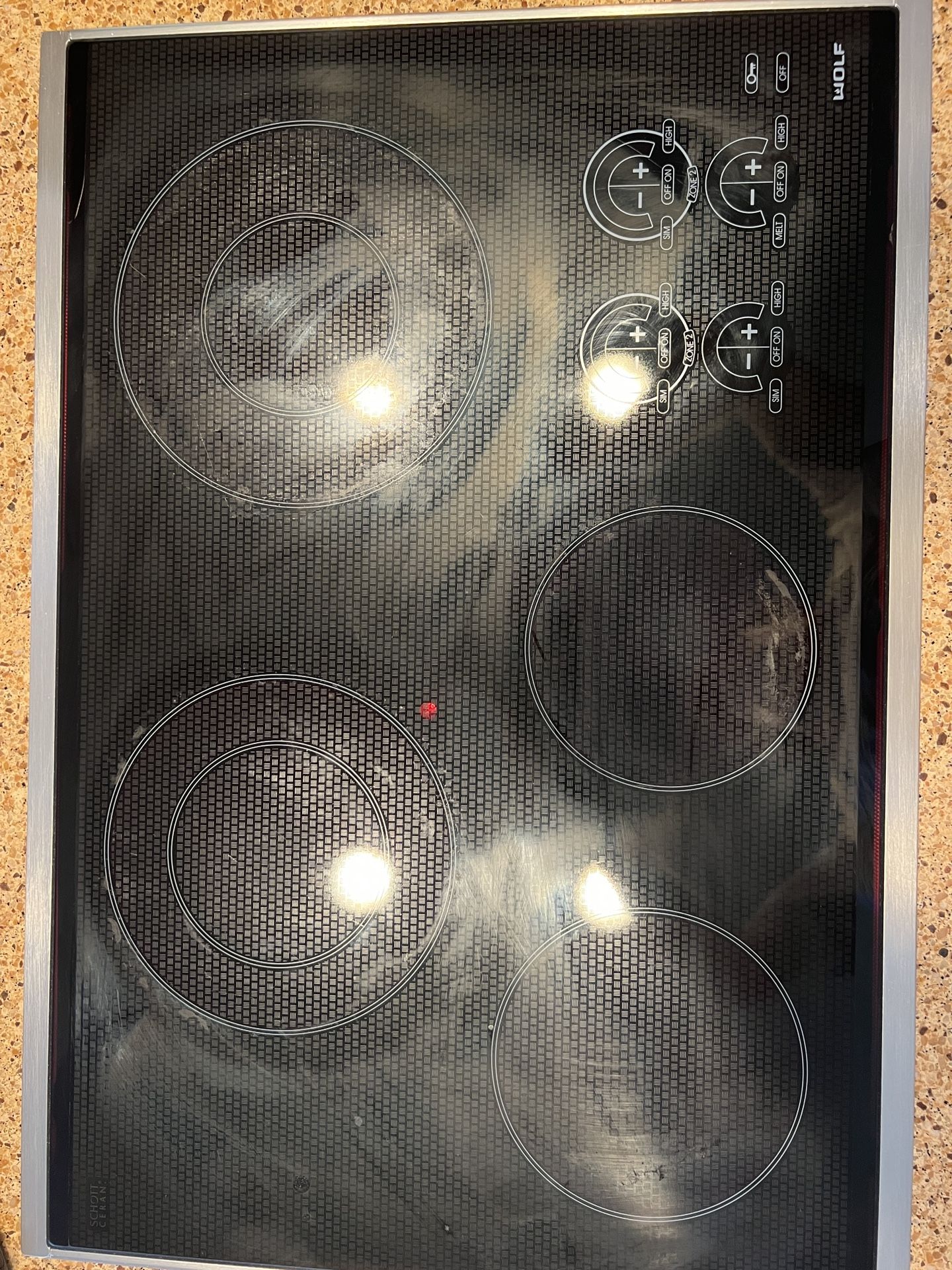 Wolf Electric Cooktop
