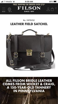Briefcase/ Field Satchel