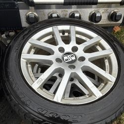 16” Wheels And Tires Audi/VW Goodyear Eagle Sport 