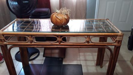 Beautiful glass table