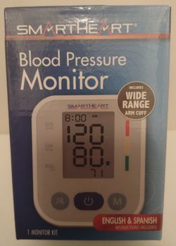 SmartHeart Blood Pressure Monitor 