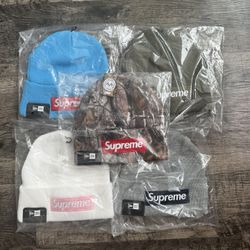 Supreme FW25 Box Logo Beanies