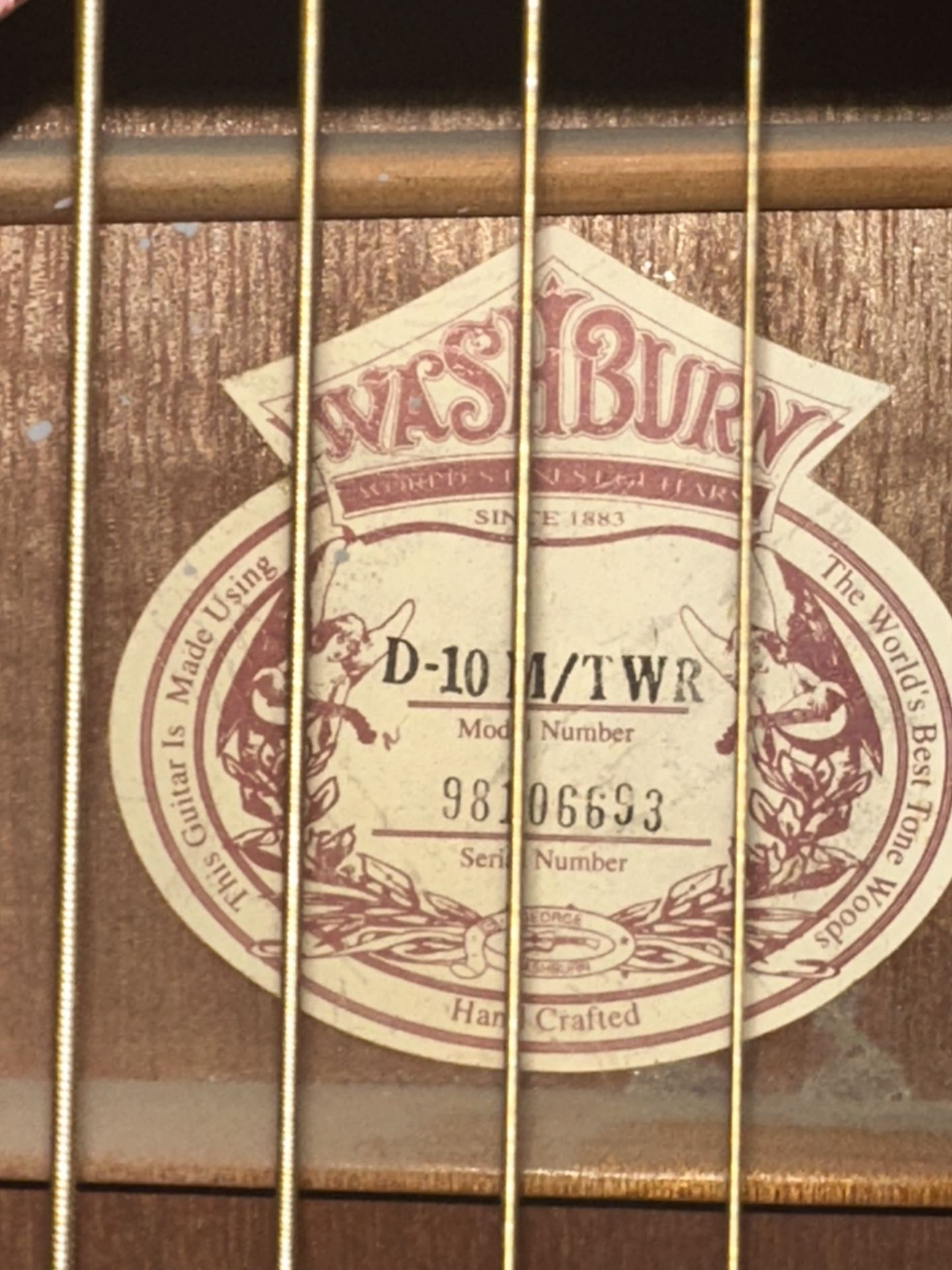 Nice Washburn Guitar