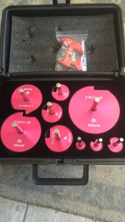 PVC pipe fitting Reamer set