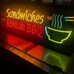 Korean Bbq - Neon Sign 