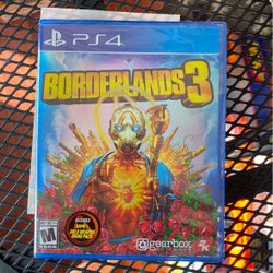 PS4 Borderlands 3 Sealed Game