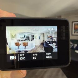 GoPro Hero 5  with 3 batteries, charger, 64GB card and mounts