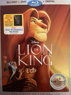 Disney’s The LION KING Signature Edition (Blu-Ray + Digital-1998)