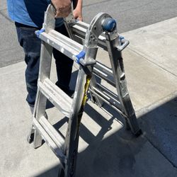 Adjustable Extension Ladder