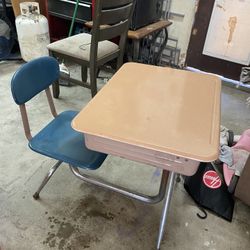 Vintage School Desk