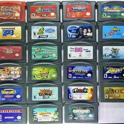 Game Boy Advance game lot of 23