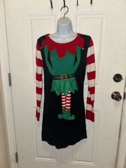 Elf Christmas Dress size M