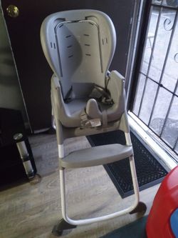 High Chair With Booster
