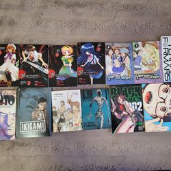 Manga For Sale $7 Per Volume