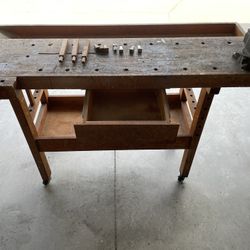 Work Bench  With 4” Craftsman Vise