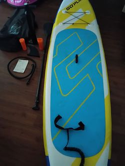 Go plus stand up paddle board complete with all accessories good shape no offers no trade 75th Ave Indian School serious buyers only please