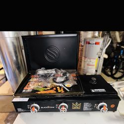 Lord hobo Blackstone 22 inch griddle with side, burner propane