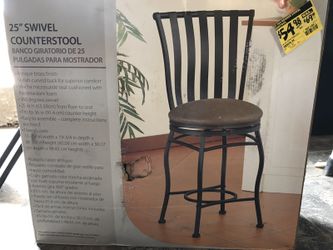 25" swivel counterstool