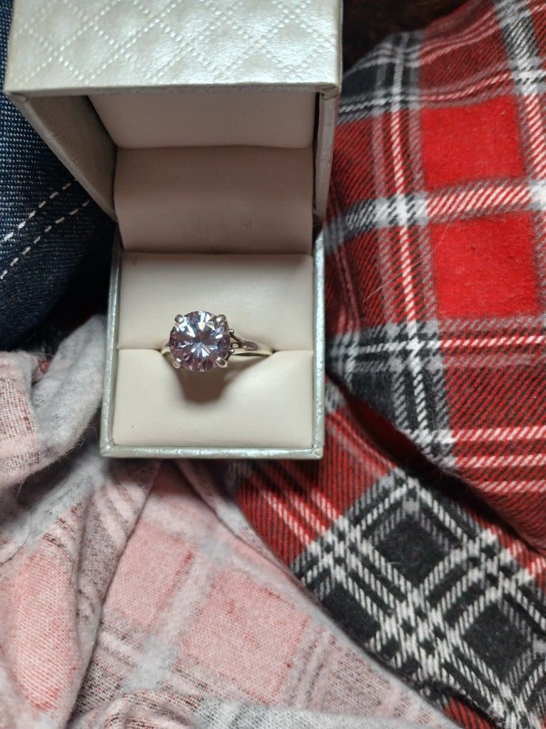 Diamond Moistenite Ring  Size 12