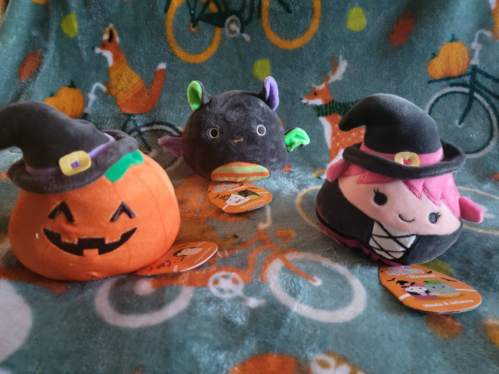 Halloween Flip squishmallows bundle 5"