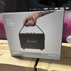Marshall (Kilburn II) Premium Portable Bluetooth Speaker, 360° Multi-Directional Sound, 20+ Hour Battery, Water-Resistant