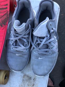 11.5 lebron witness wolf grey/white