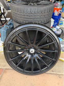 Asanti Black Label ABL-14 Black 22 inch rims